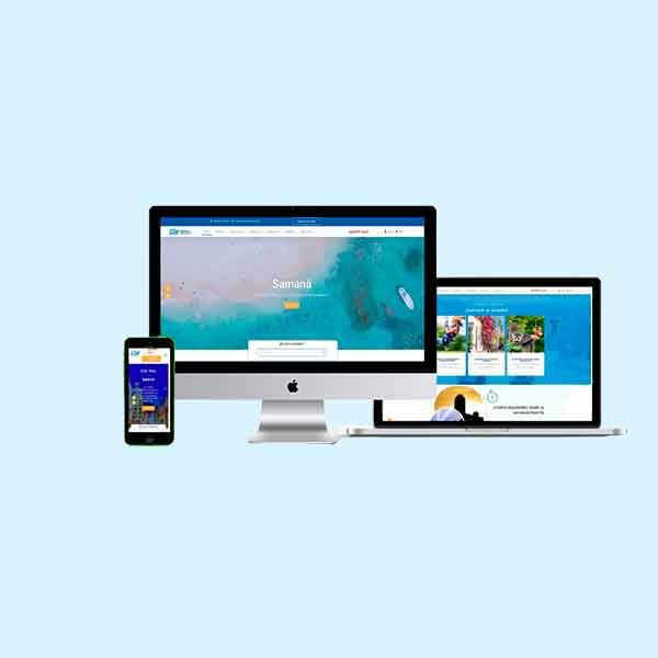 Image: responsive portfolio bluestar — Redes, Sociales, Web, Página, Bluestar, Diseño